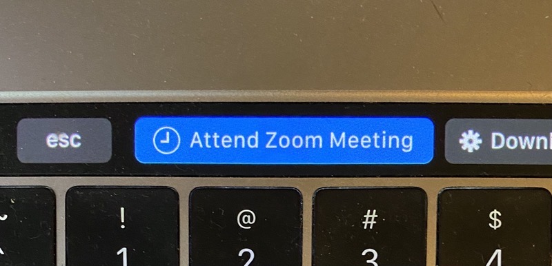 Attend Zoom Meeting Quick Action