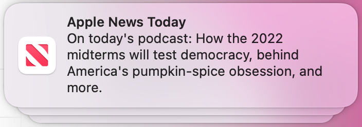 How the 2022 midterms will test democracy, behind America's pumpkin-spice obsession, and more.